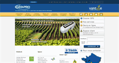 Desktop Screenshot of geo-pro.fr